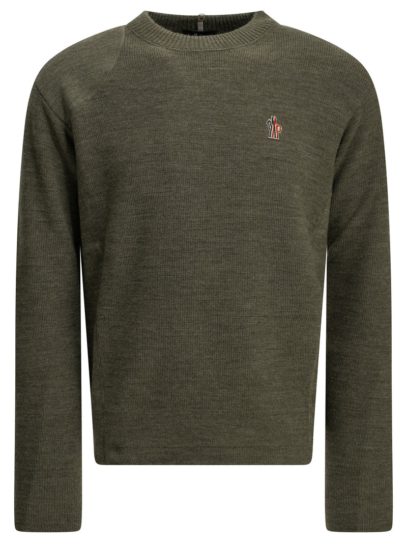 Moncler Grenoble Moncler Grenoble Crew-neck Sweater Grey Men - World Class Fashion