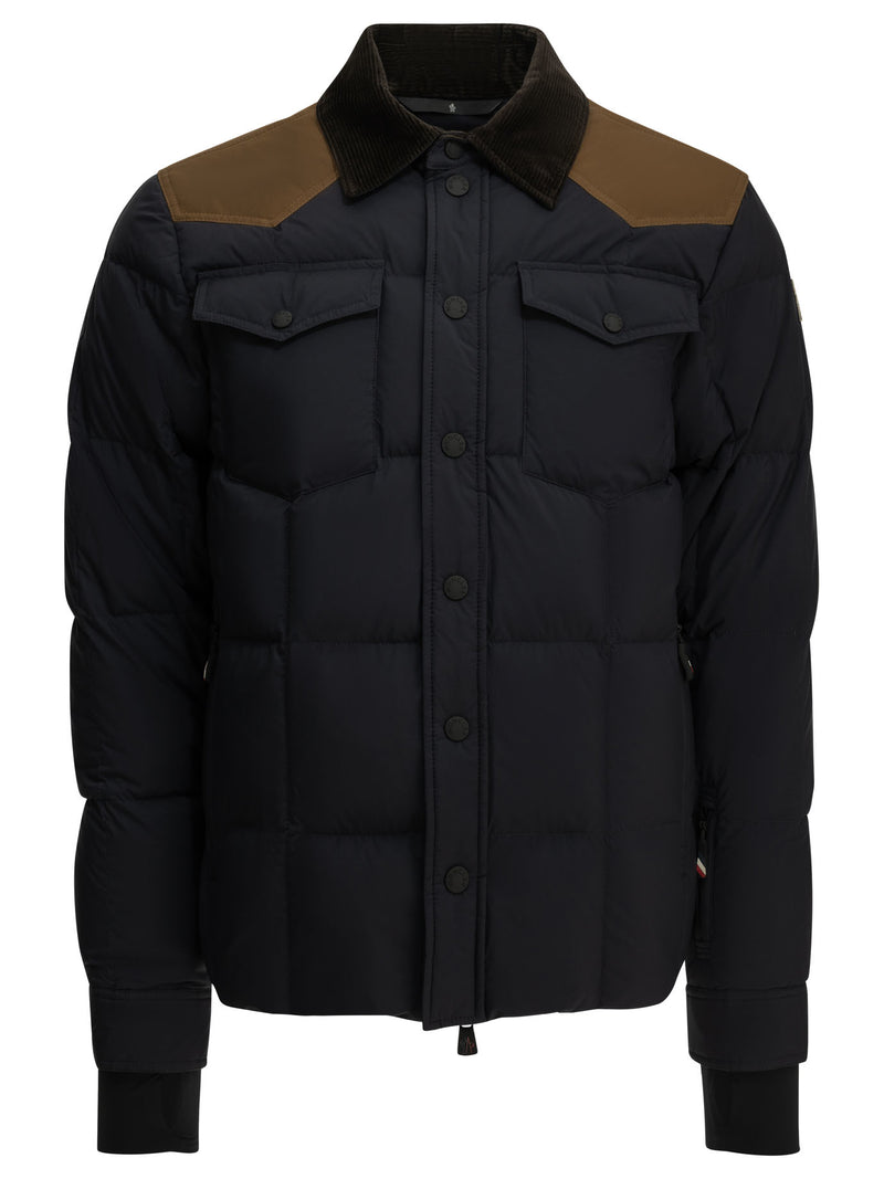 Moncler Grenoble Moncler Grenoble Geltech Ski Jacket Blue - World Class Fashion