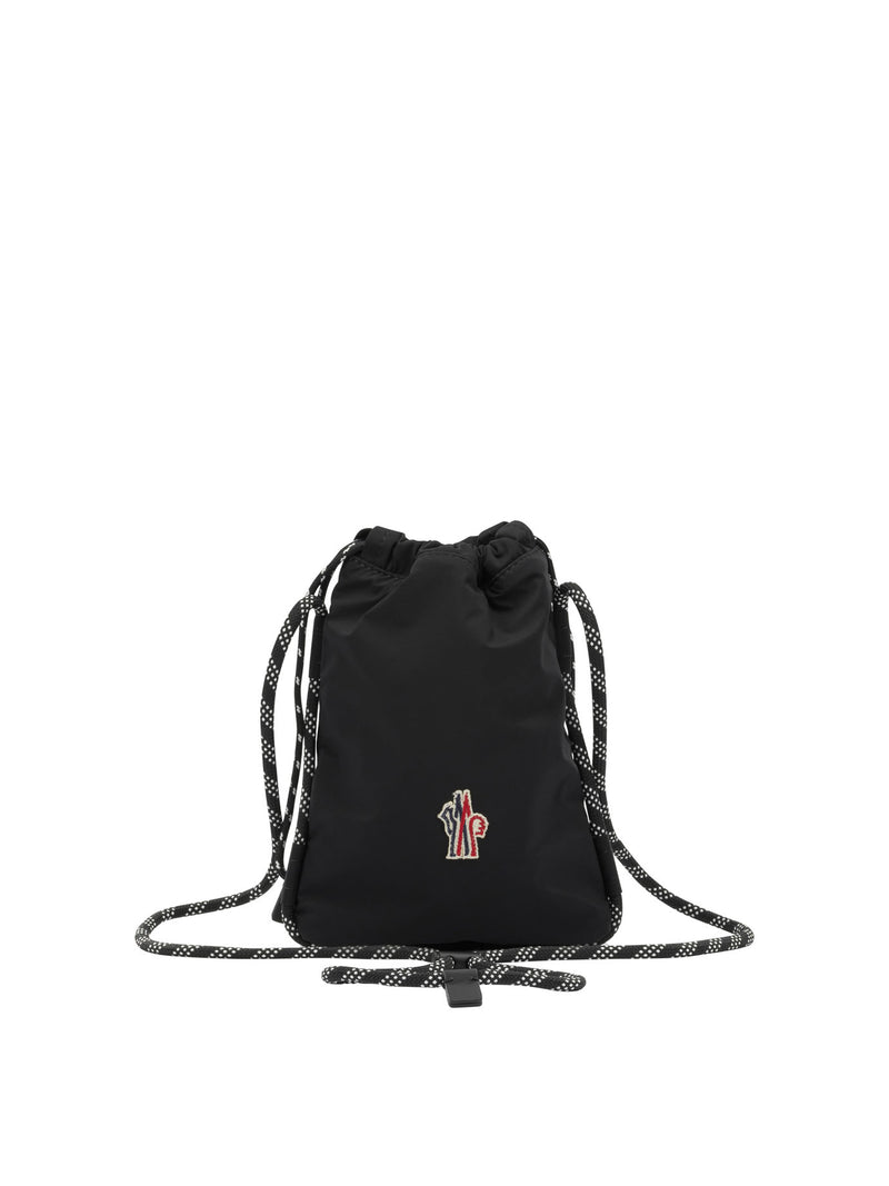 Moncler Grenoble Moncler Grenoble Makaio Small Shoulder Bag Black - World Class Fashion