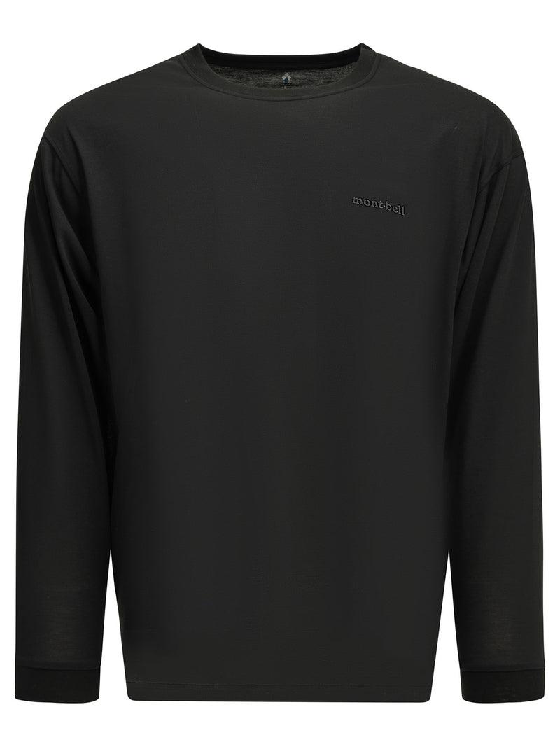 Montbell Montbell Men's Polyester T-Shirt Black - World Class Fashion