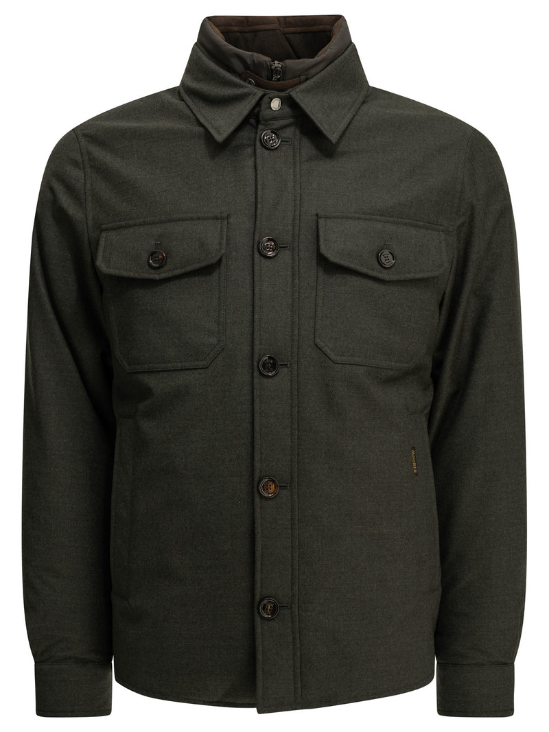 Moorer Moorer Dasson-ll Overshirt Jacket - World Class Fashion
