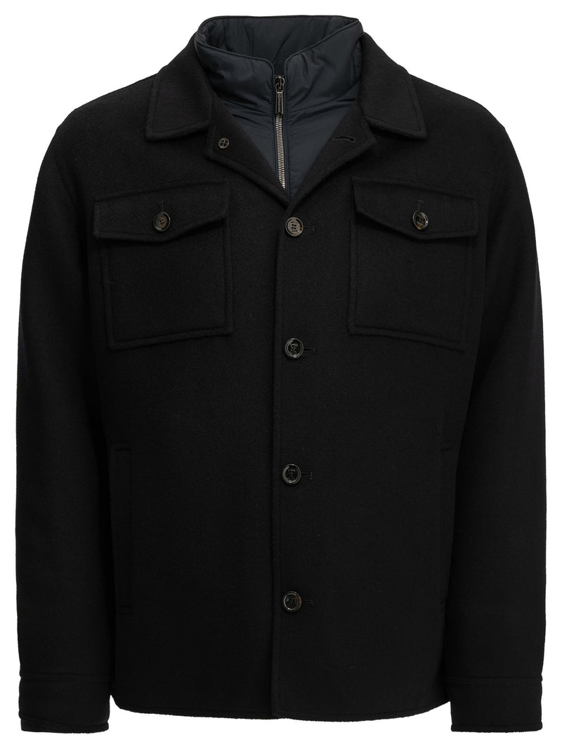 Moorer Moorer Dossi Short Coat Blue - World Class Fashion