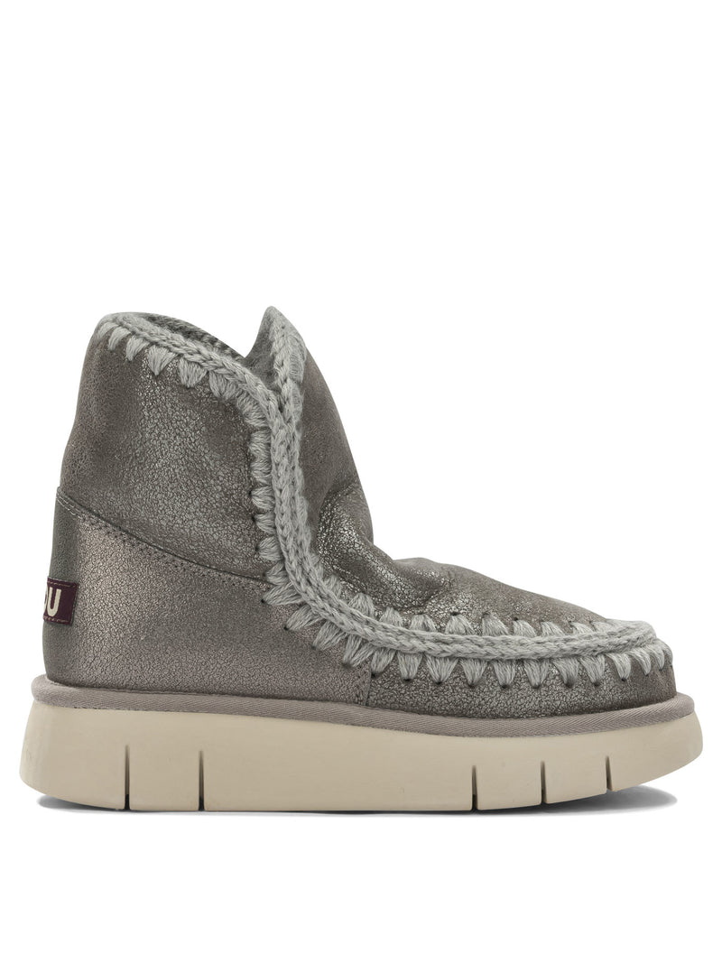 Mou Mou Women Boots Silver - World Class Fashion