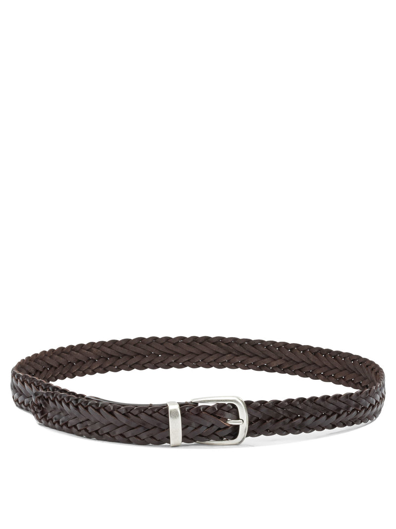 Officine Creative Officine Creative Oc Strip Leather Belt - World Class Fashion