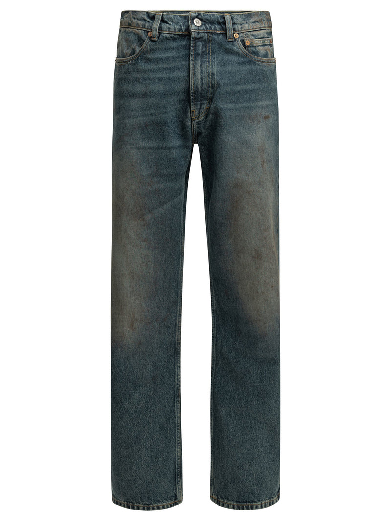 Our Legacy Our Legacy Carlson Straight-leg Jeans Blue - World Class Fashion