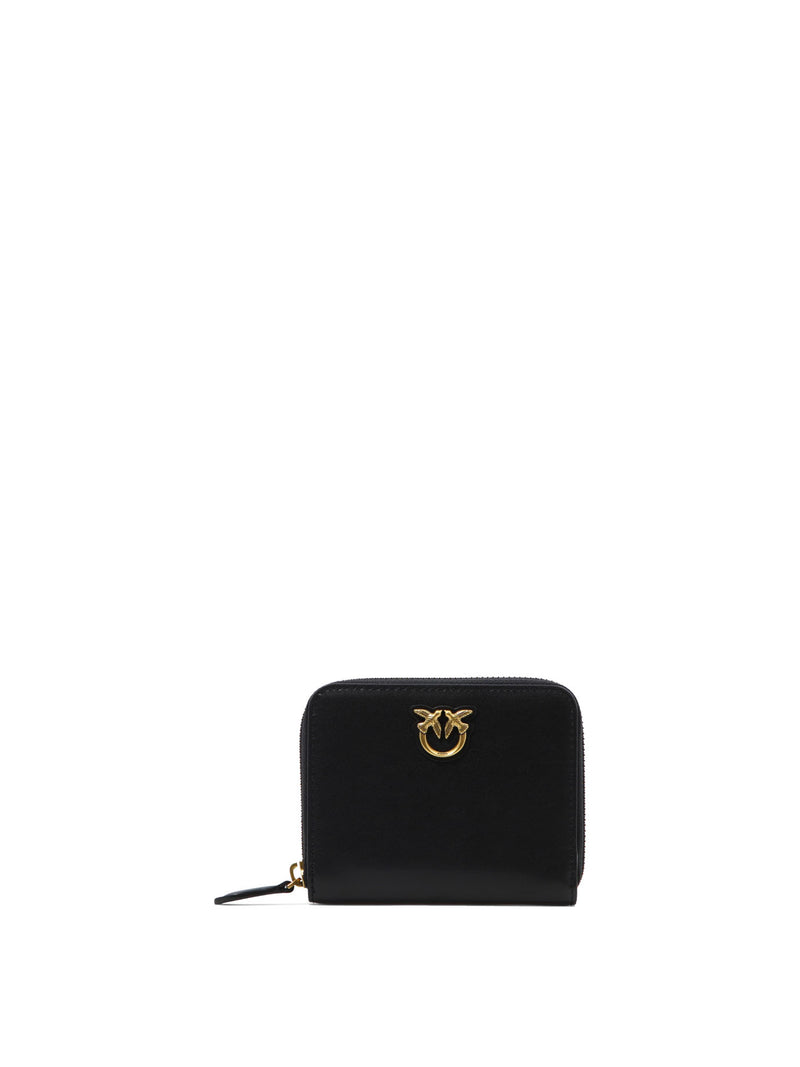 Pinko Pinko Leather Wallet Black Women - World Class Fashion