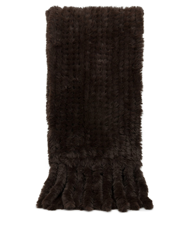 Pinko Pinko Women's Brown Polyester Scarf - World Class Fashion