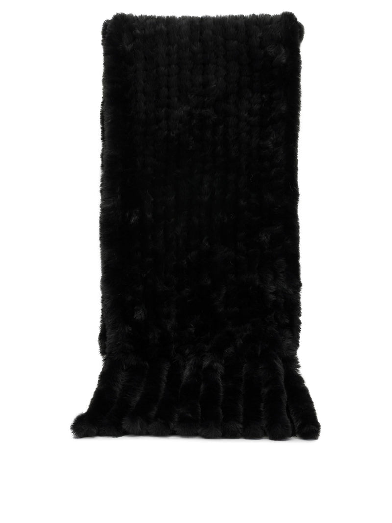 Pinko Pinko Women's Black Polyester Scarf - World Class Fashion