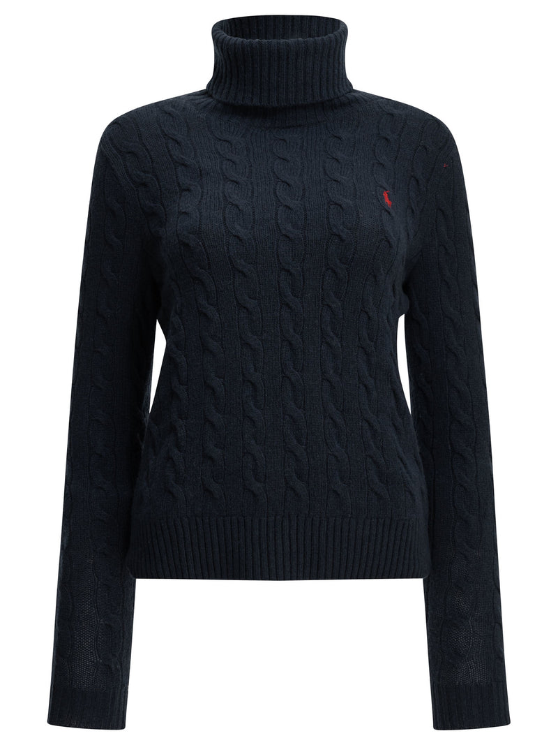 Polo Ralph Lauren Polo Ralph Lauren Turtleneck Sweater Blue Women - World Class Fashion