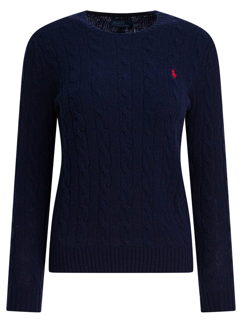 Polo Ralph Lauren Polo Ralph Lauren Wool Cashmere Sweater Blue Women - World Class Fashion