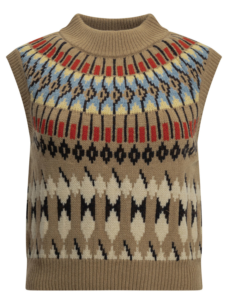 Polo Ralph Lauren Polo Ralph Lauren Wool And Cashmere Vest Multicolor Women - World Class Fashion