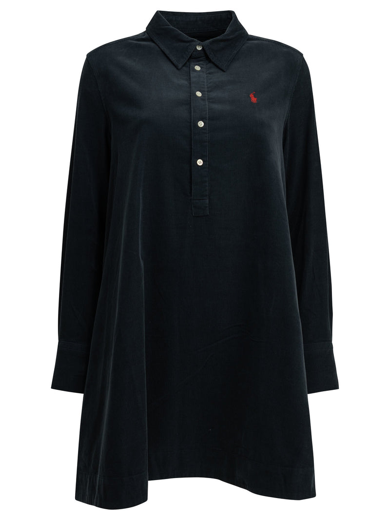 Polo Ralph Lauren Polo Ralph Lauren Short Shirtdress Navy - World Class Fashion