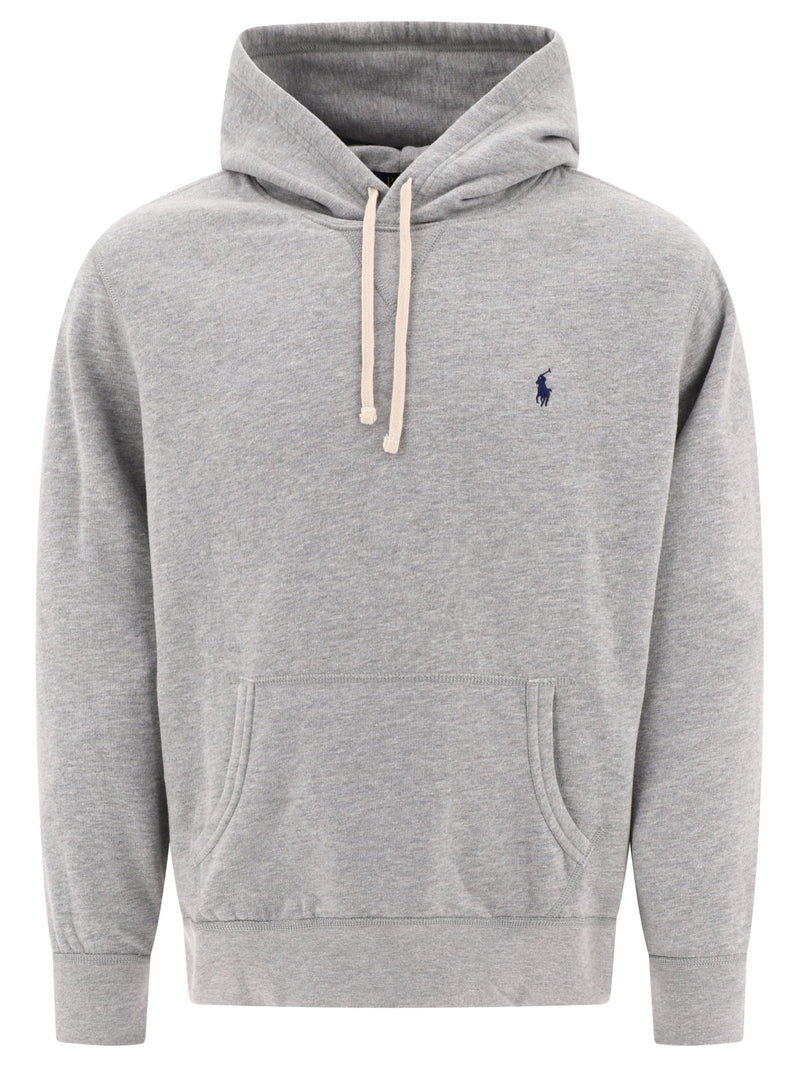 Polo Ralph Lauren Polo Ralph Lauren RL Hoodie Grey Men - World Class Fashion