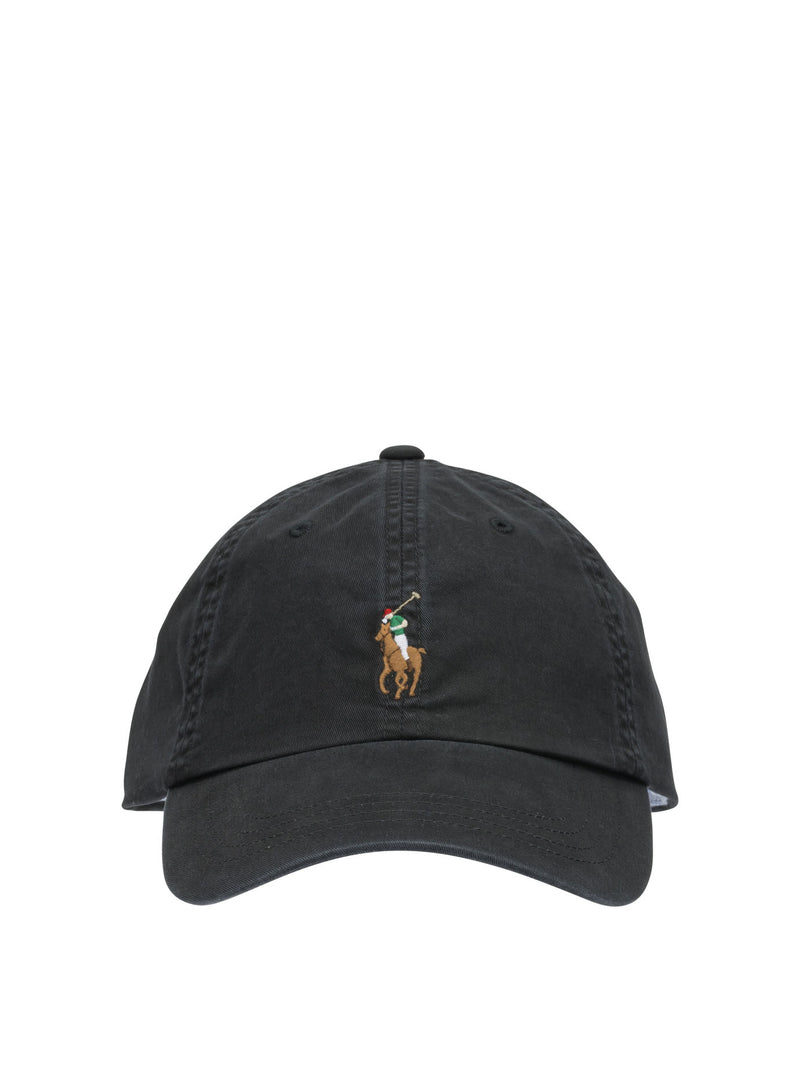 Polo Ralph Lauren Polo Ralph Lauren Baseball Cap Black Men - World Class Fashion
