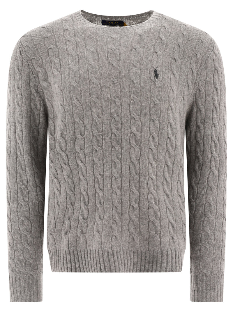 Polo Ralph Lauren Polo Ralph Lauren Crew-neck Sweater Grey Men - World Class Fashion