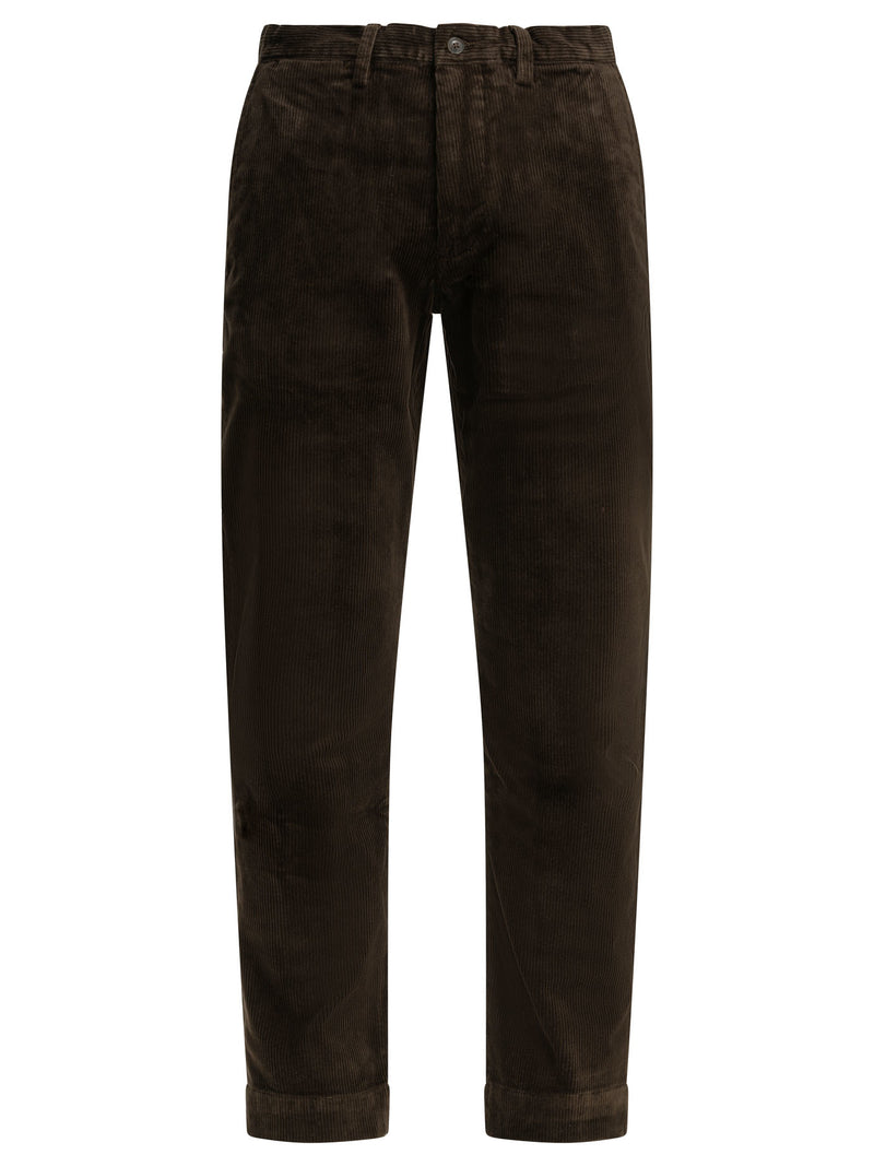Polo Ralph Lauren Polo Ralph Lauren Bedford Casual Pants Brown - World Class Fashion