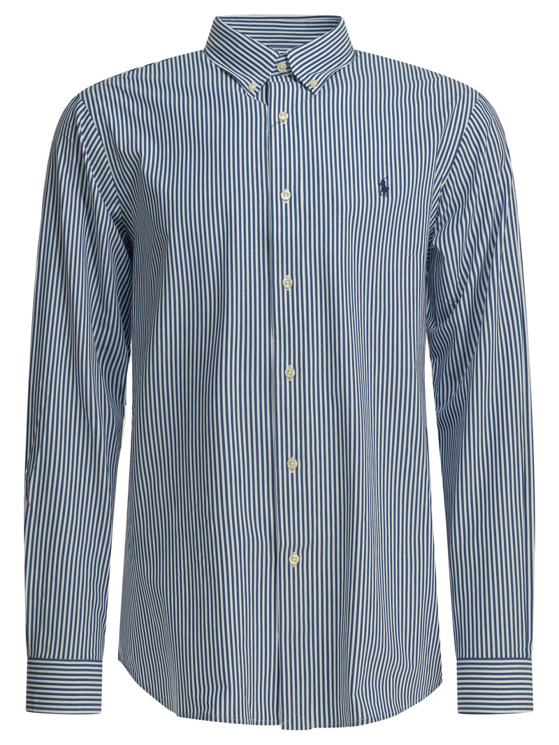 Polo Ralph Lauren Polo Ralph Lauren Custom-fit Shirt Light Blue - World Class Fashion
