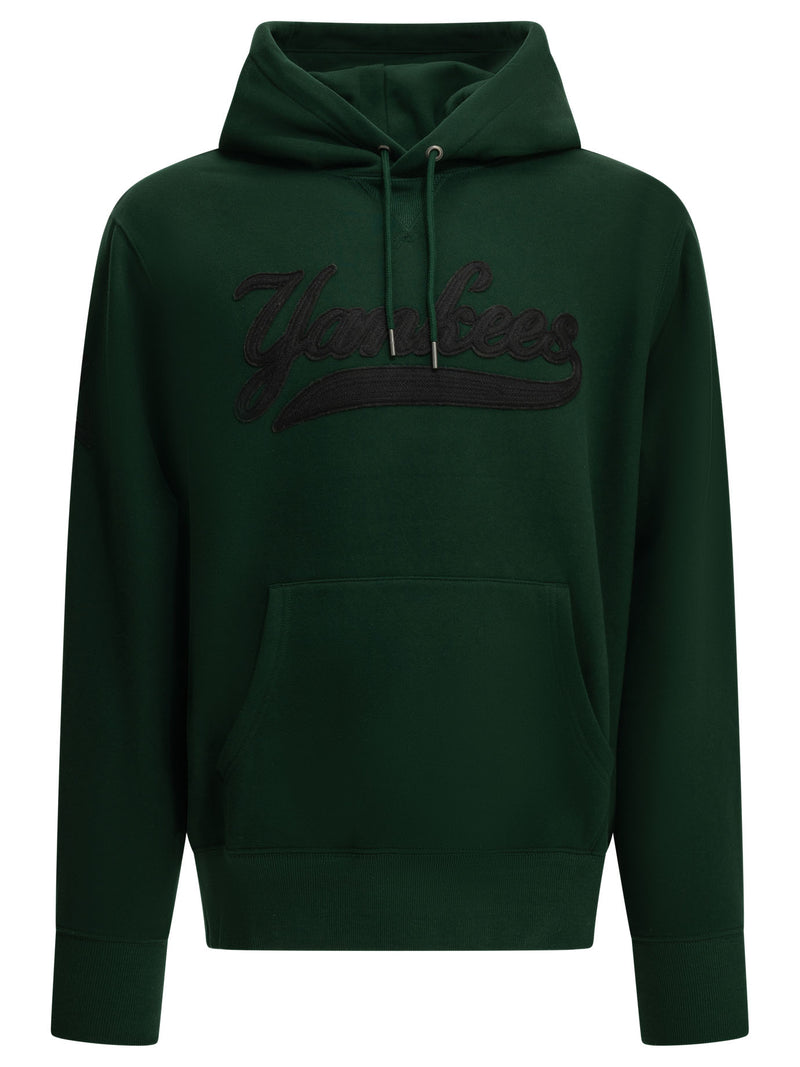 Polo Ralph Lauren Polo Ralph Lauren New York Yankees Hooded Sweatshirt Green - World Class Fashion