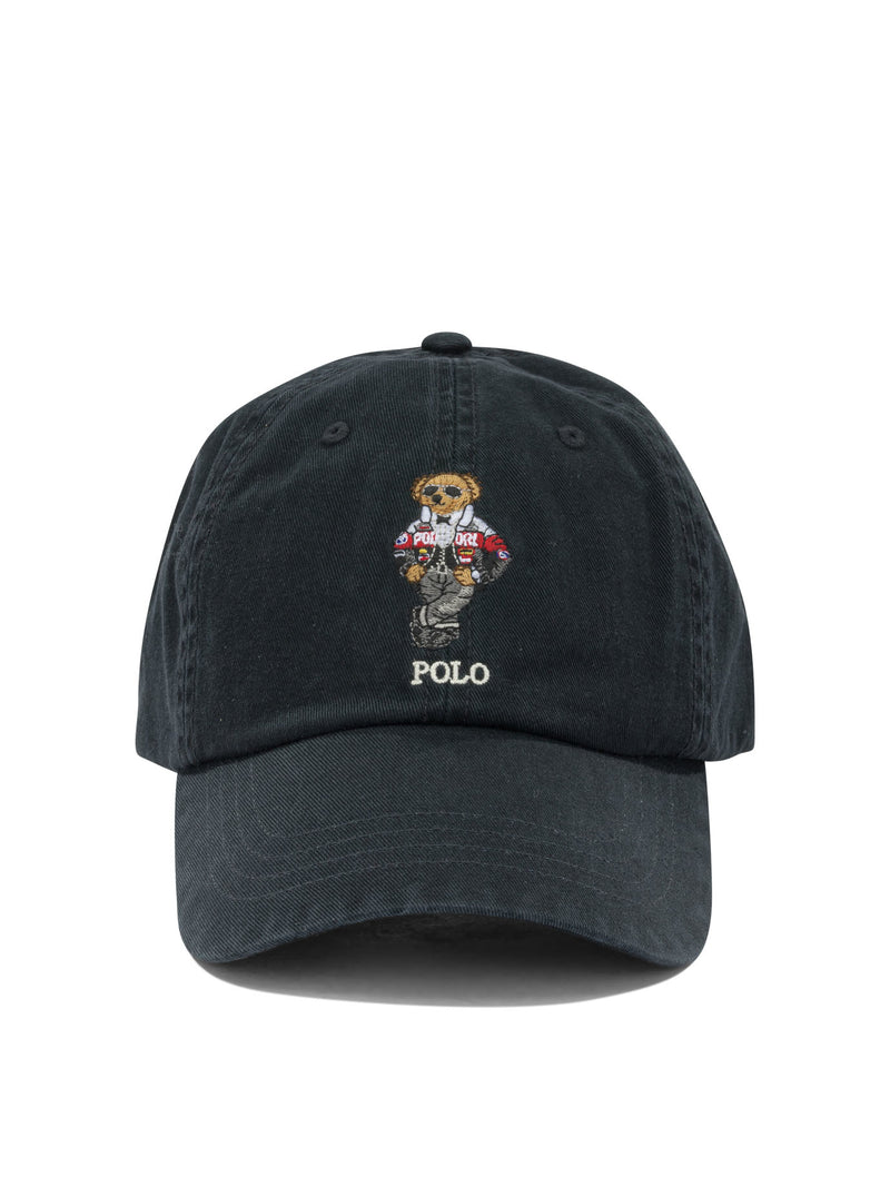 Polo Ralph Lauren Polo Ralph Lauren Polo Bear Baseball Cap Black - World Class Fashion