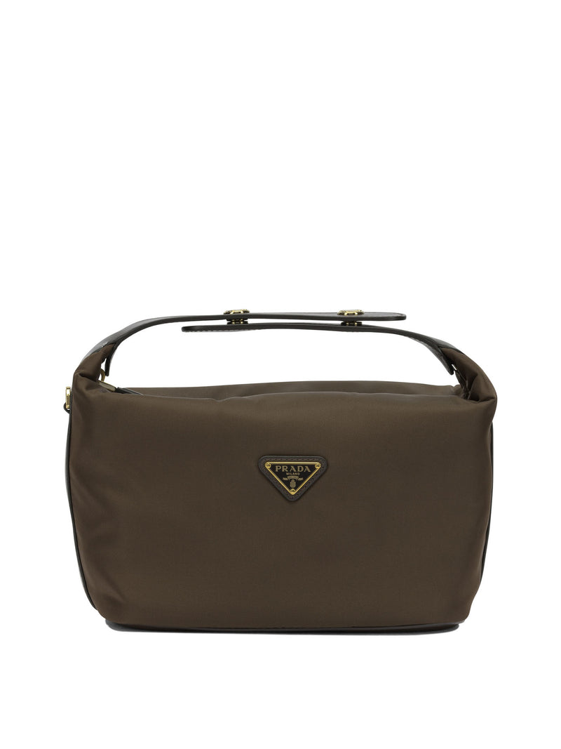 Prada Prada Chérie Small Handbag Brown - World Class Fashion