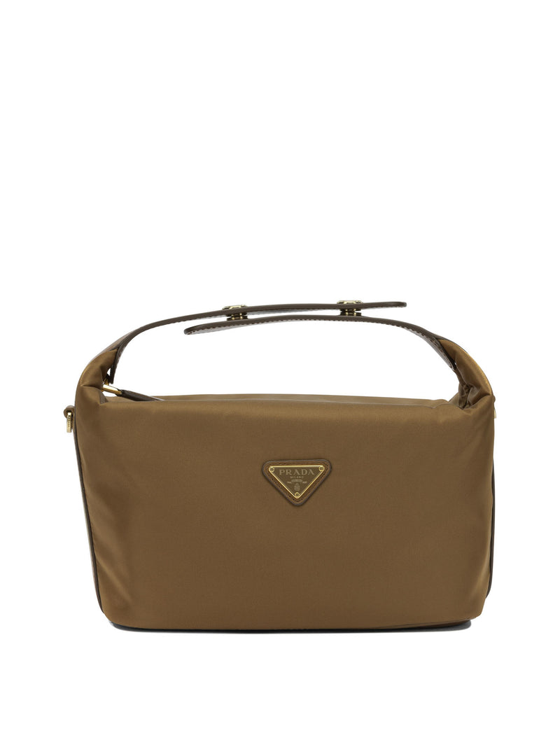 Prada Prada Chérie Small Handbag Brown - World Class Fashion