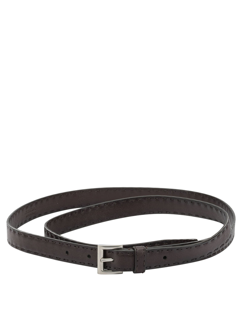 Prada Prada Leather Belt Brown Women - World Class Fashion