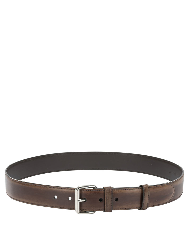 Prada Prada Leather Belt Brown Men - World Class Fashion