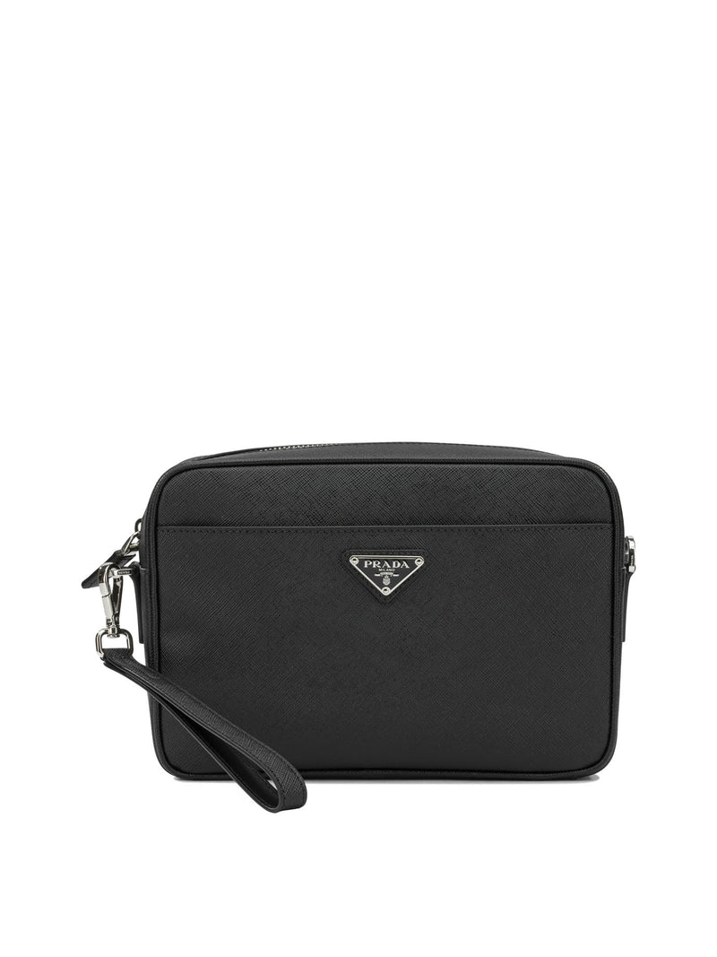Prada Prada Small Crossbody Bag Black Men - World Class Fashion