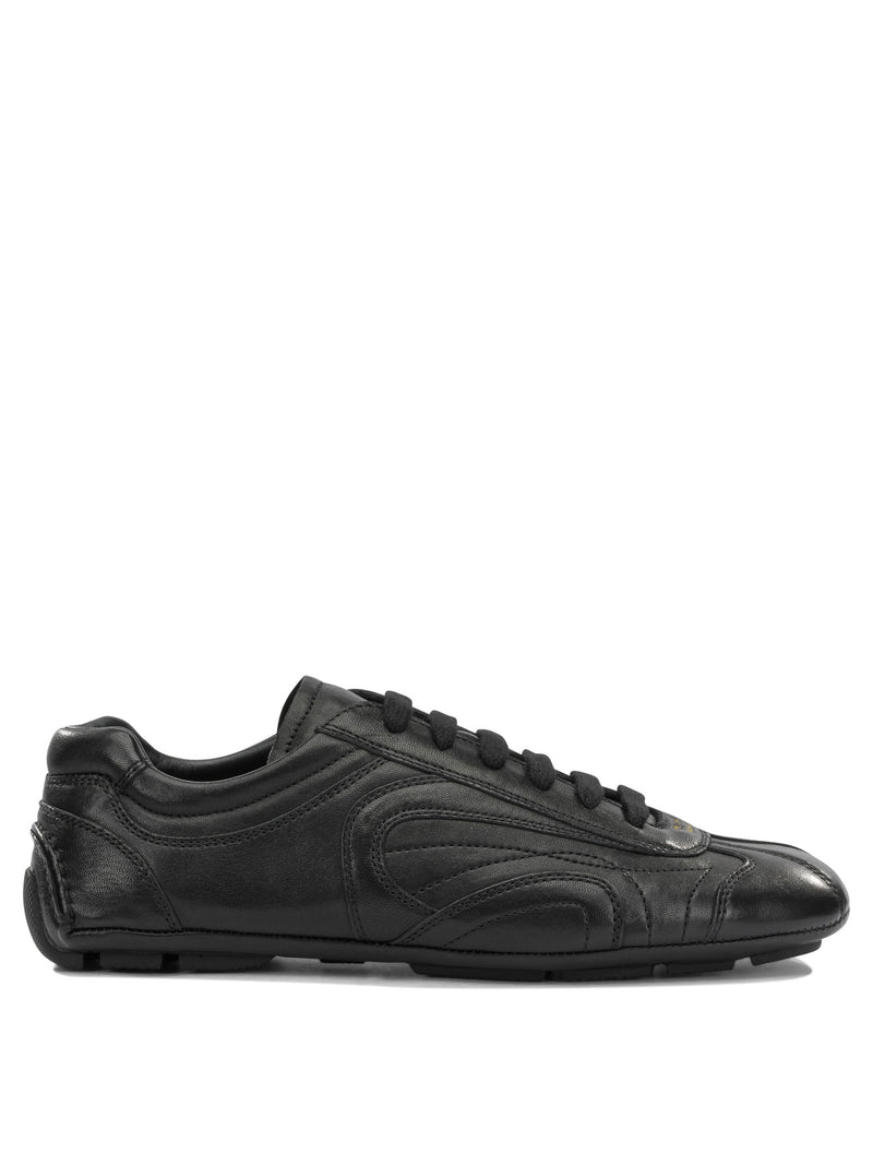 Prada Prada Monte Carlo Reedición 2005 Zapatillas Bajas Negras - World Class Fashion