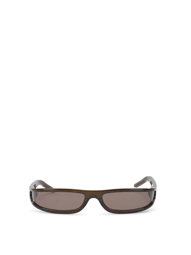 Rick Owens Rick Owens Fog Sunglasses Brown Women - World Class Fashion