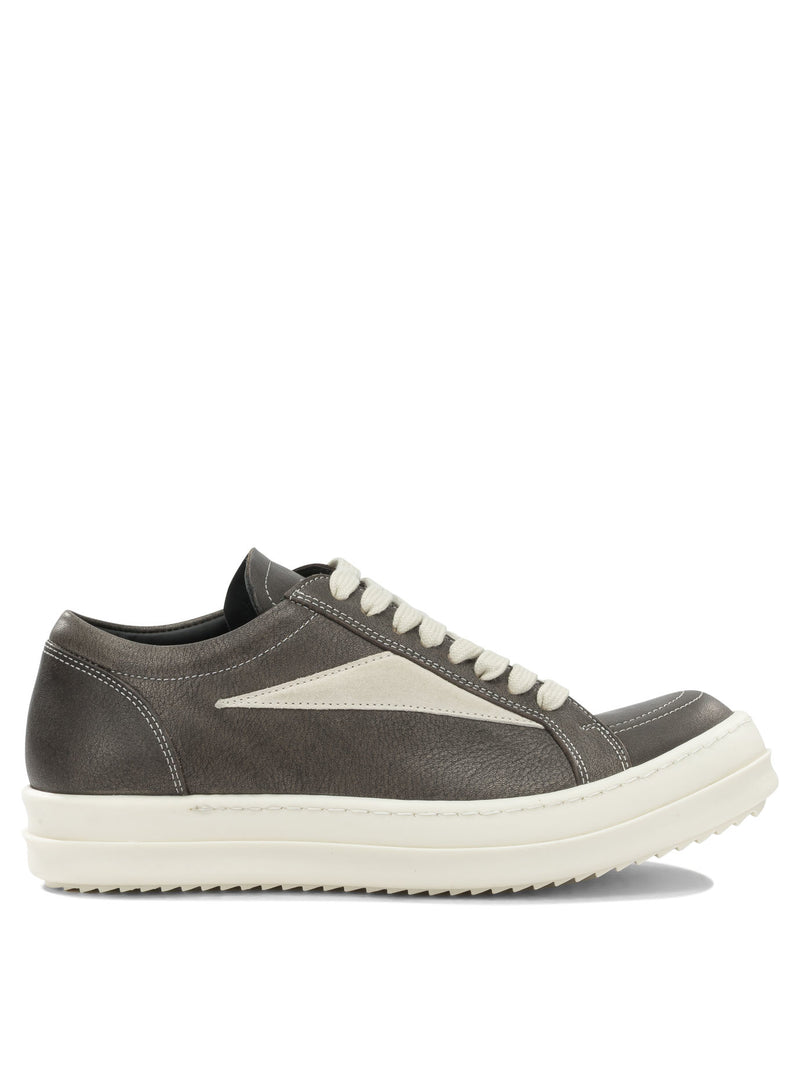 Rick Owens Rick Owens Vintage Sneaks Low-top Sneakers Black - World Class Fashion