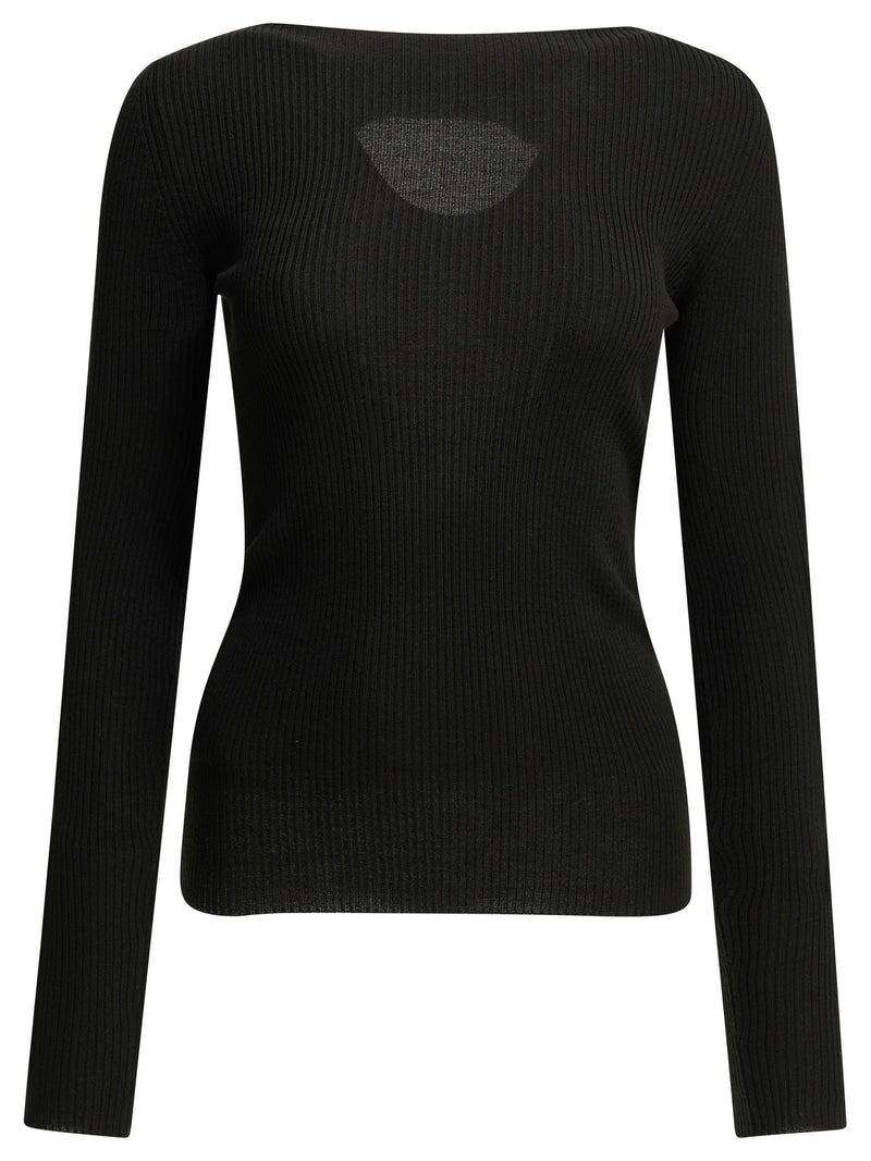 Rick Owens Rick Owens Al Boat Sweater Black - World Class Fashion