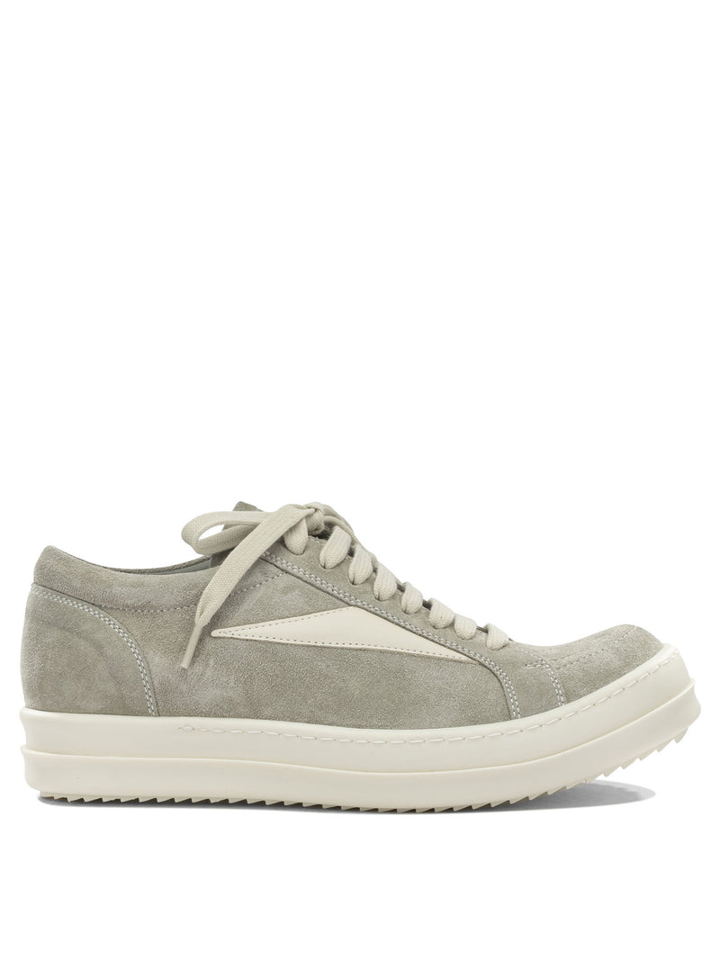 Rick Owens Rick Owens Vintage Sneaks Low-top Sneakers Grey - World Class Fashion