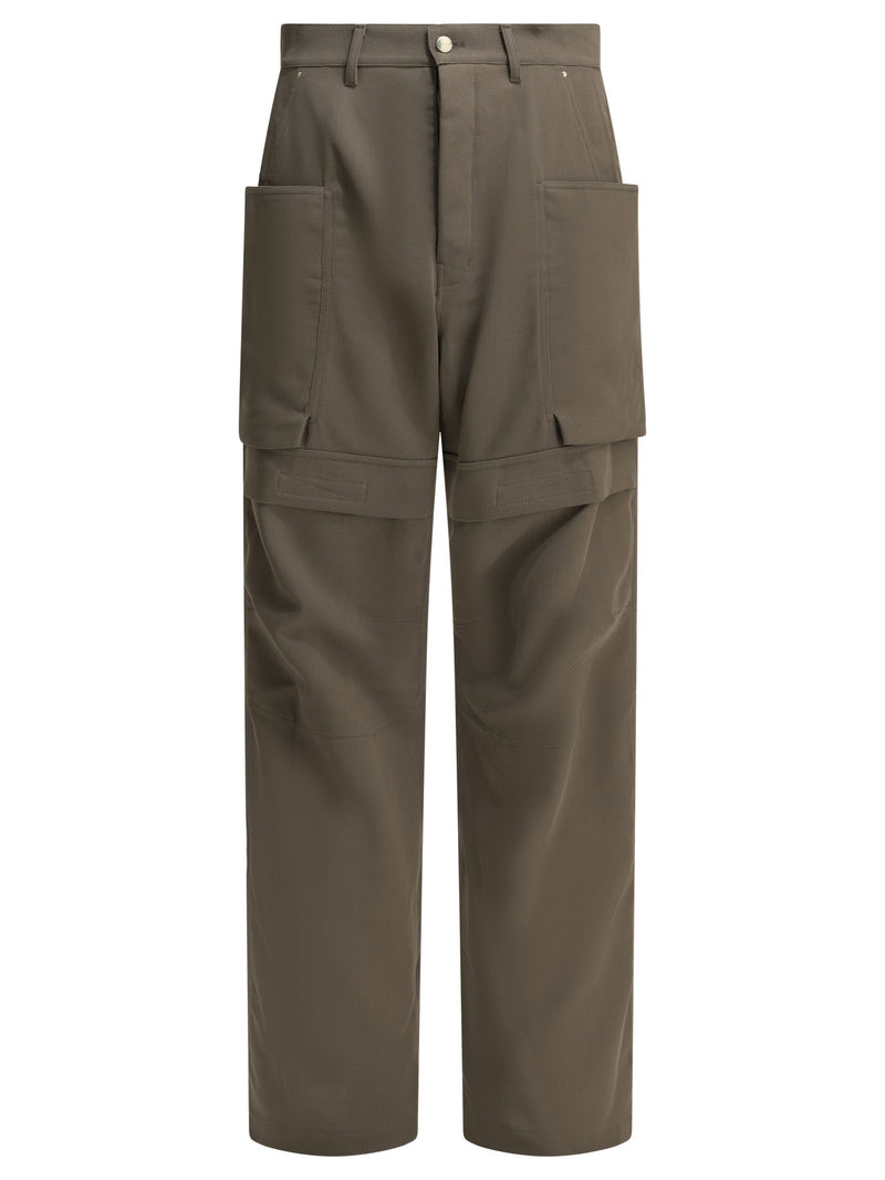 Rick Owens Rick Owens Stefan Cargo Pants Grey - World Class Fashion