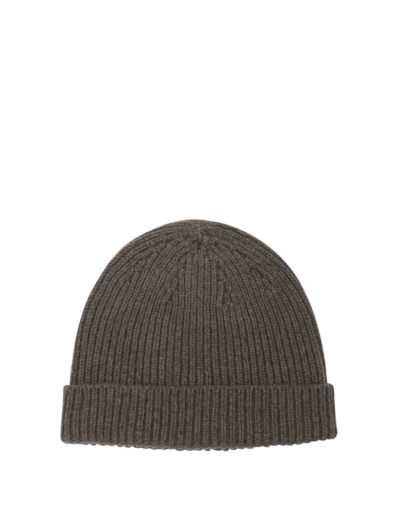 Rick Owens Rick Owens Cashmere Beanie Grey - World Class Fashion