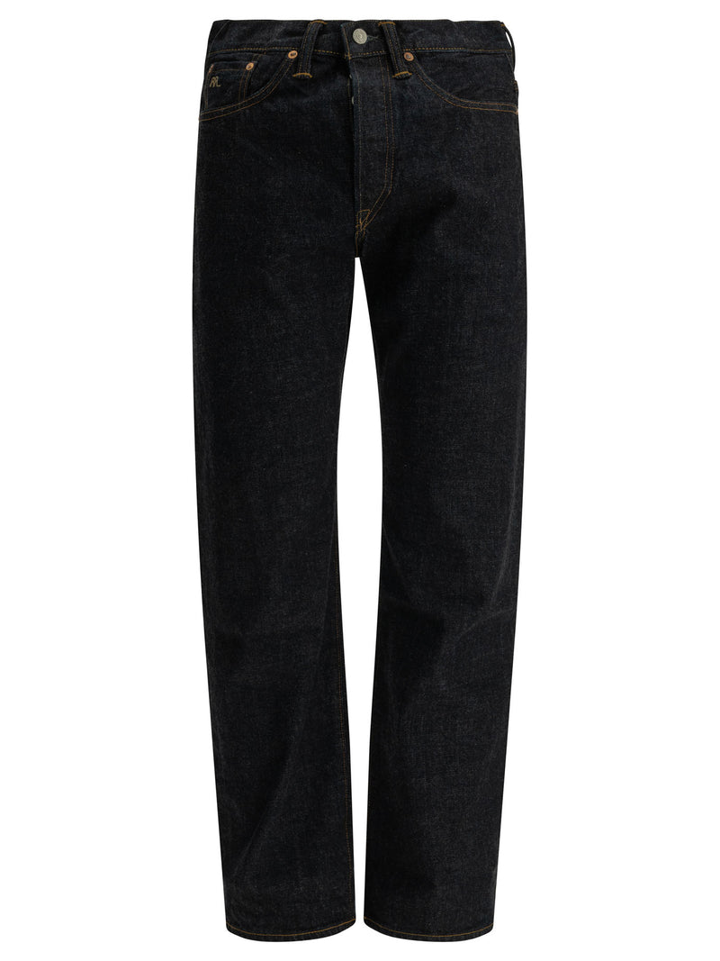 Rrl By Ralph Lauren Rrl By Ralph Lauren Vintage Straight-leg Jeans Blue - World Class Fashion
