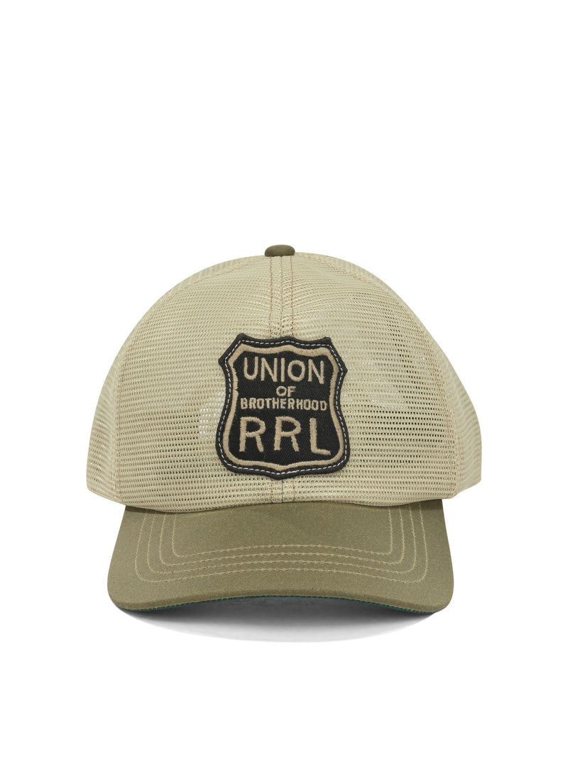 Rrl By Ralph Lauren Rrl By Ralph Lauren Trucker Cap Beige Men - World Class Fashion