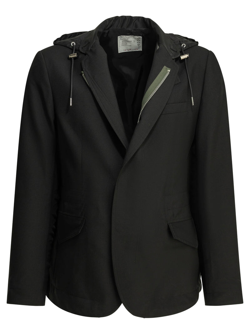 Sacai Sacai X Nylon Blazer - World Class Fashion