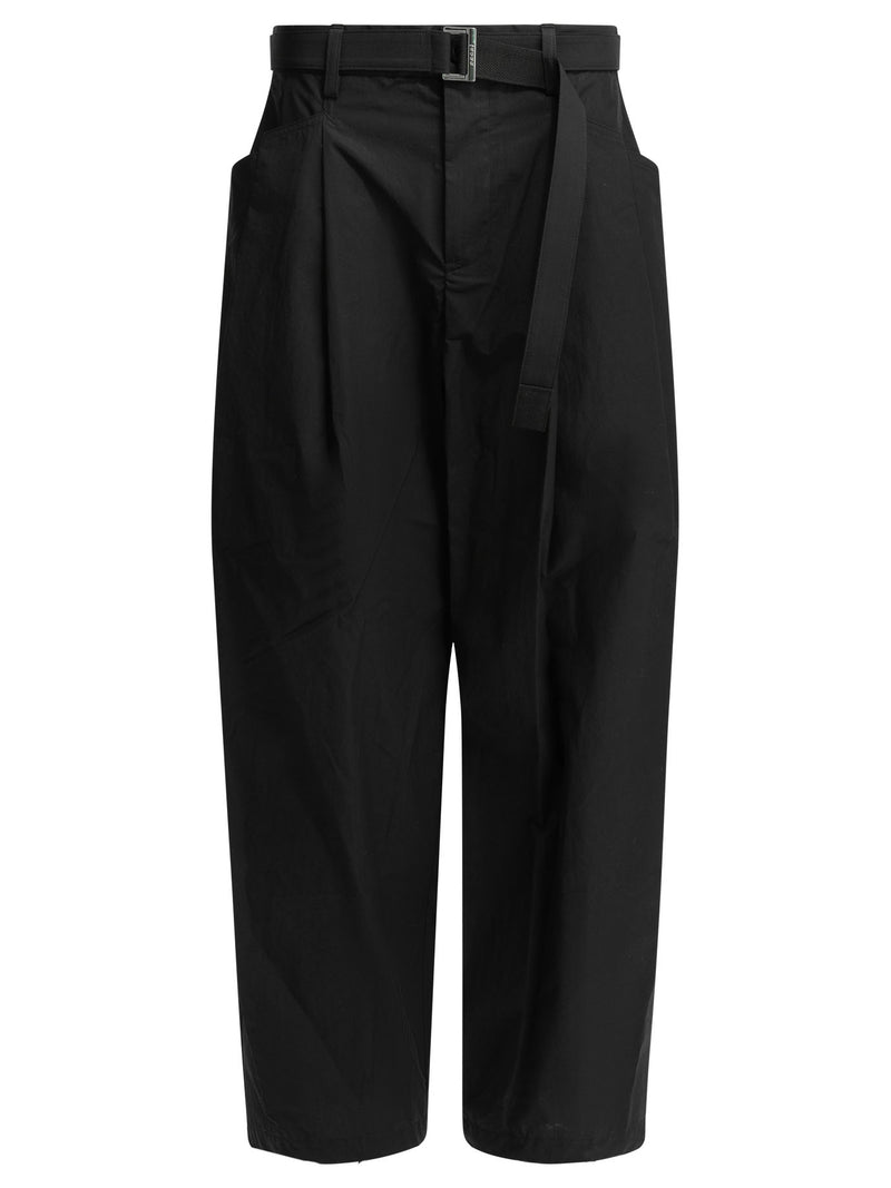 Sacai Sacai Typewriter Parachute Pants - World Class Fashion