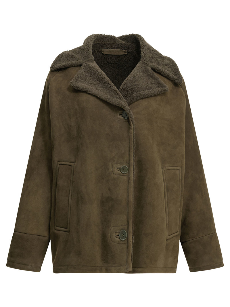Salvatore Santoro Salvatore Santoro Shearling Jacket Brown Women - World Class Fashion