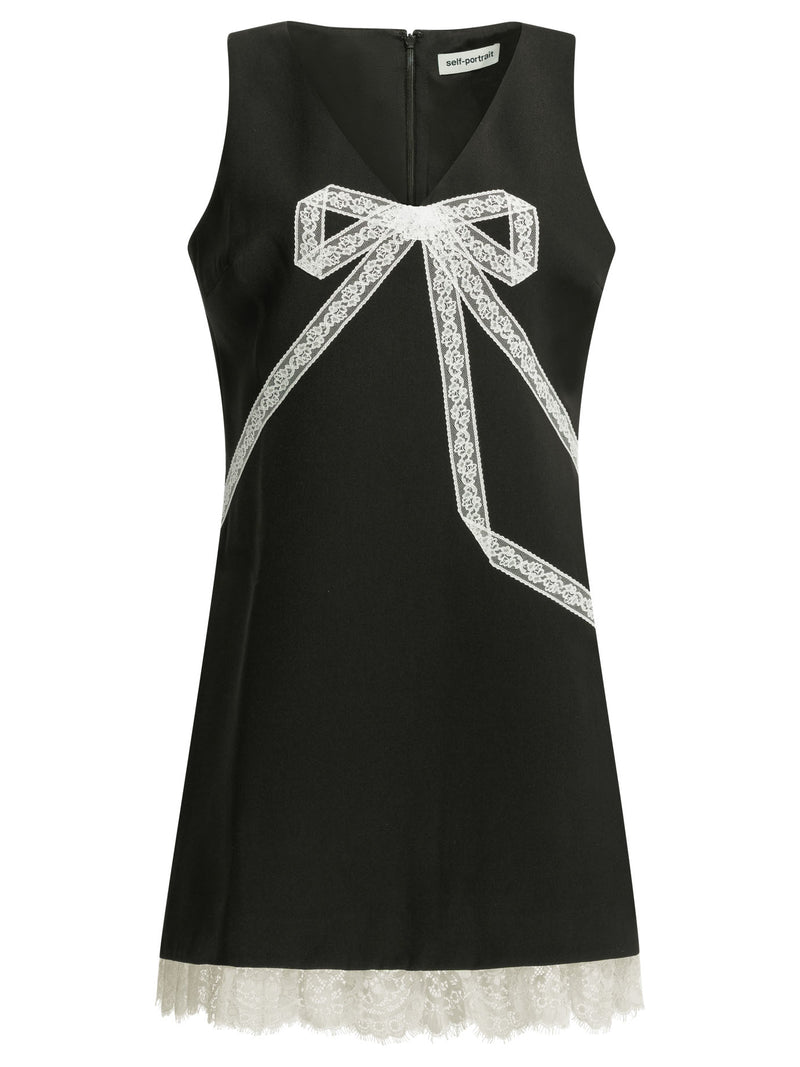Self-portrait Self-portrait Short Sheath Dress Black Women - World Class Fashion