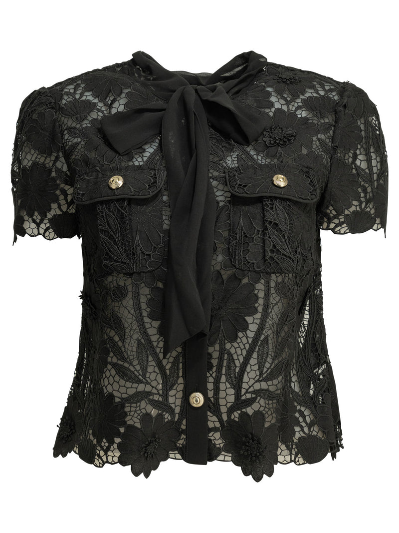 Self-portrait Self-portrait Lace Blouse - World Class Fashion
