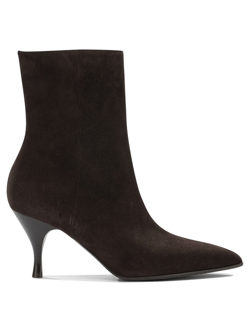 Sergio Levantesi Sergio Levantesi Jodi 40mm Ankle Boots Brown - World Class Fashion