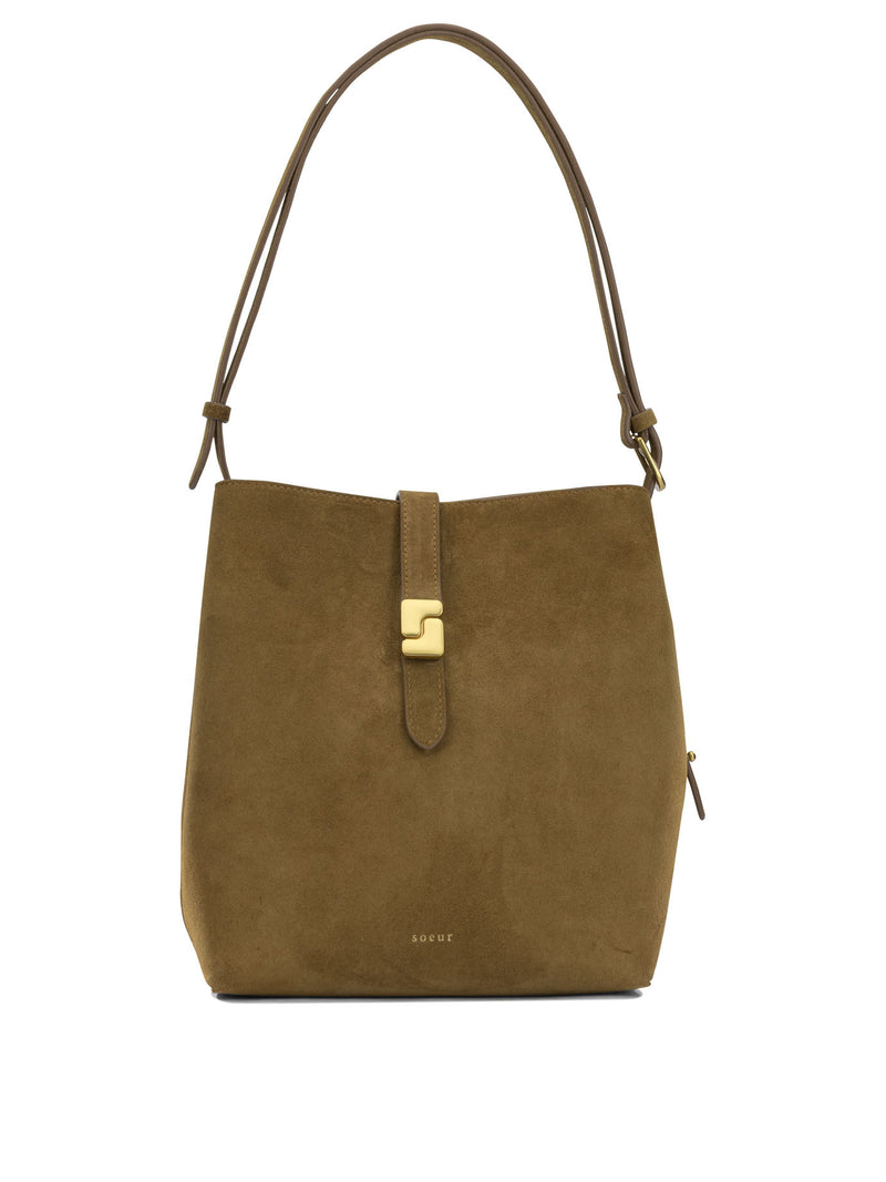 Soeur Soeur Bello Small Shoulder Bag Brown - World Class Fashion
