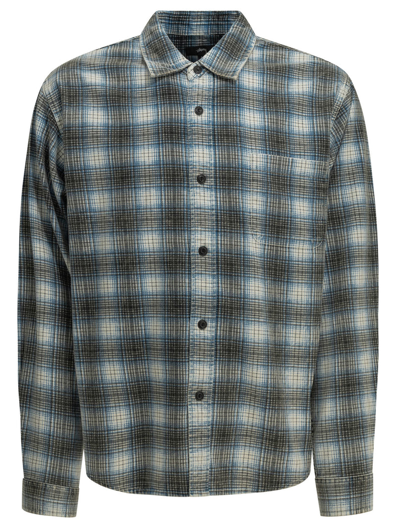 Stüssy Stüssy Men Cotton Shirt Blue - World Class Fashion