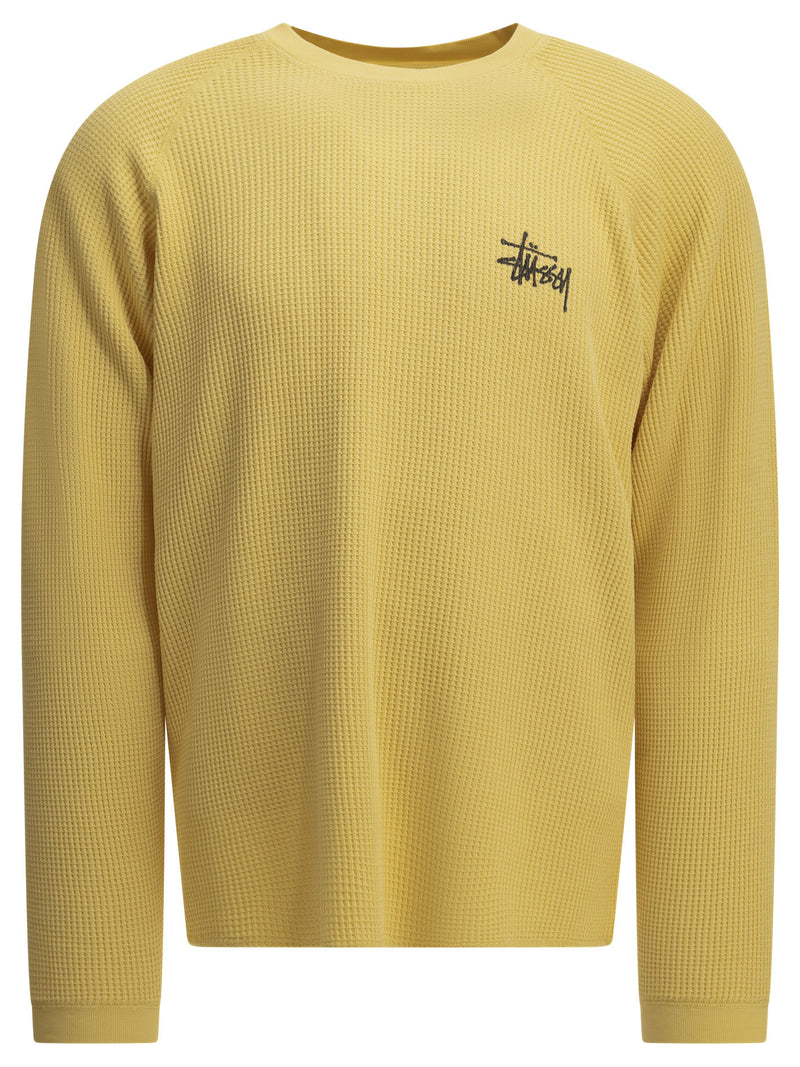 Stüssy Stüssy Men Knitwear Pale Yellow - World Class Fashion