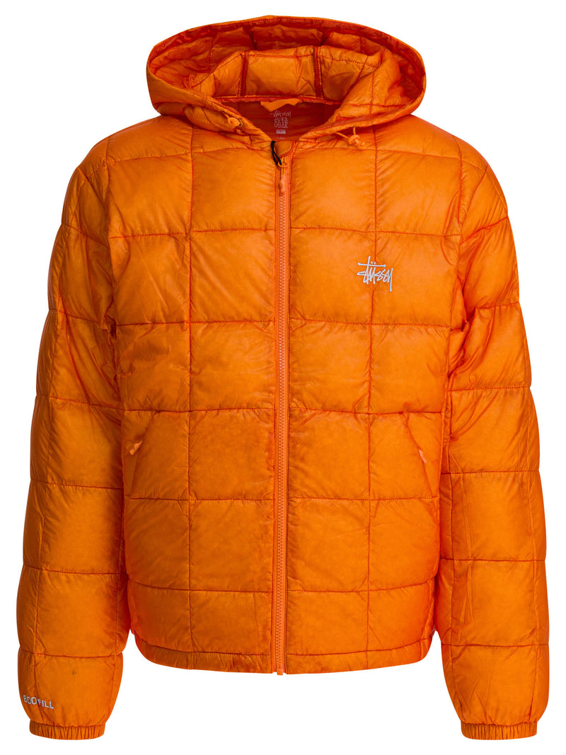 Stüssy Stüssy Nylon Down Jacket Orange Men - World Class Fashion