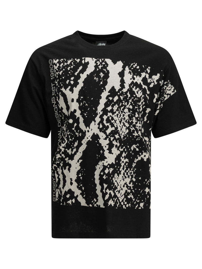 Stüssy Stüssy Cotton T-Shirt Black Men - World Class Fashion