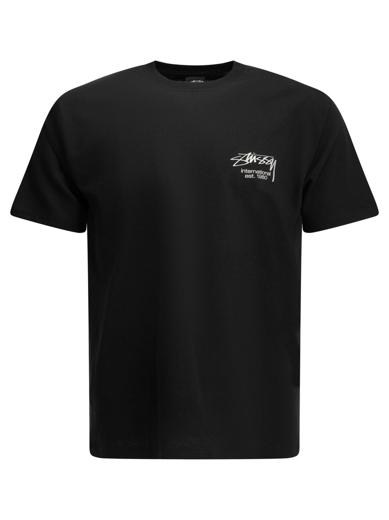 Stüssy Stüssy Cotton T-Shirt Black Men - World Class Fashion