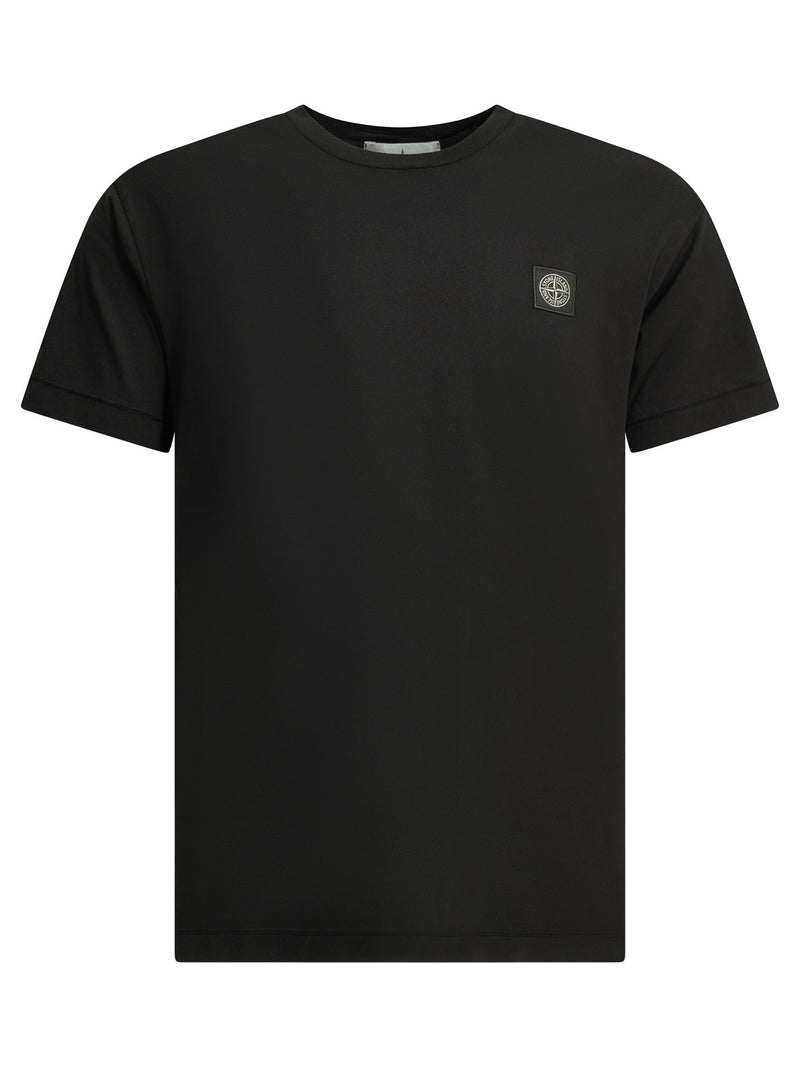 Stone Island Stone Island Crewneck T-shirt Black Men - World Class Fashion